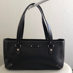 KATE SPADE classic pebbled leather handbag